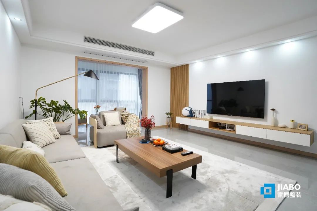 株洲装修案例-和缘小区160㎡现代北欧装修风格效果图