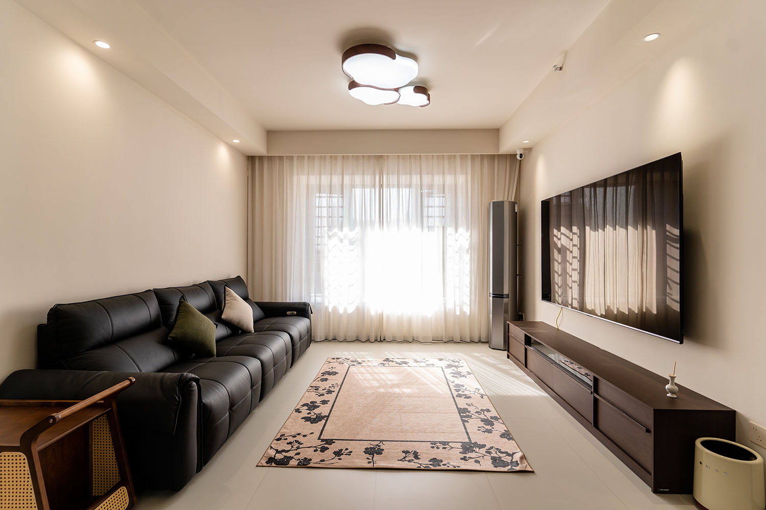 株洲家博整翡翠公园138㎡ 中古风格装修赏析