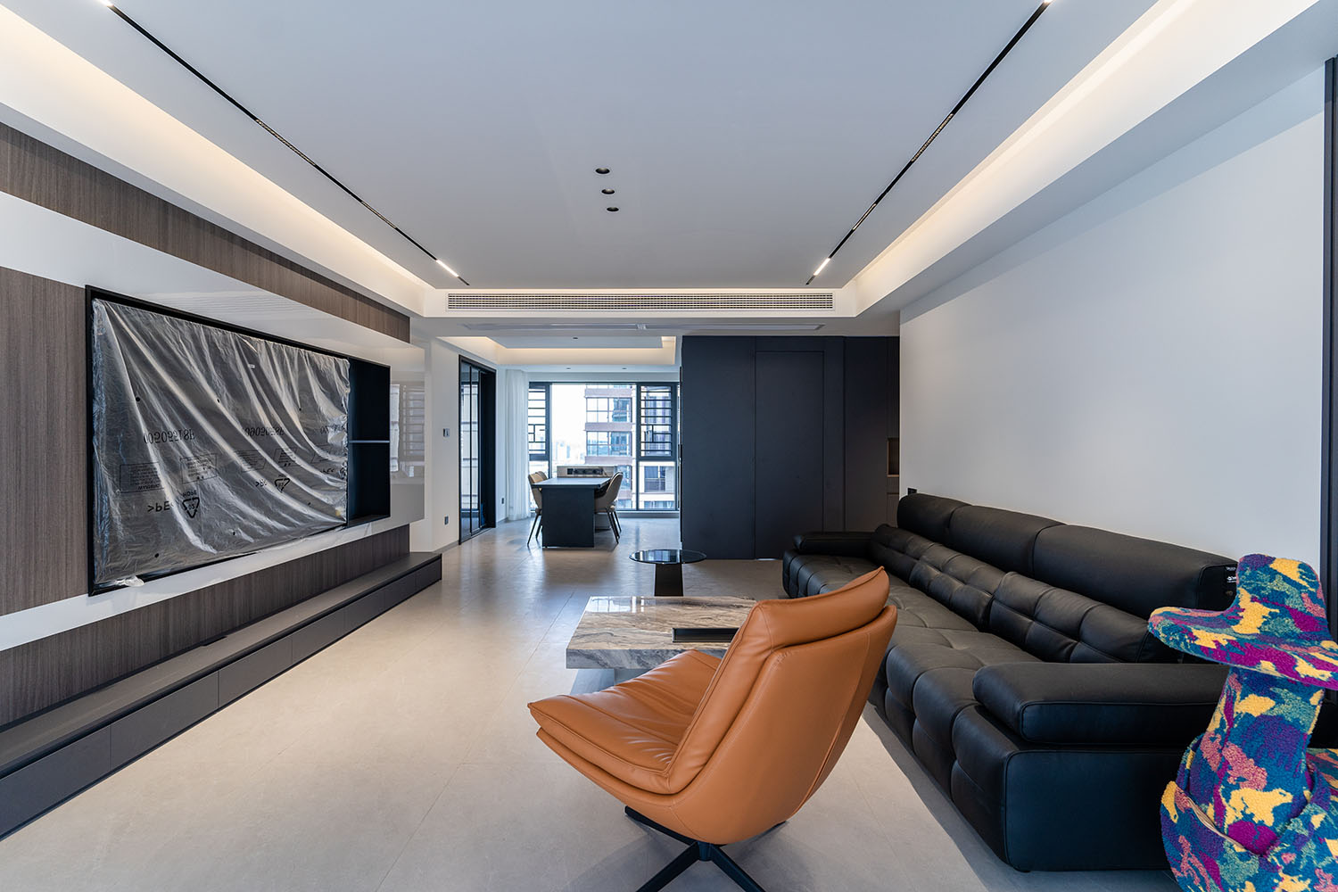 株洲家博整中海誉园140㎡ 意式极简风格装修赏析