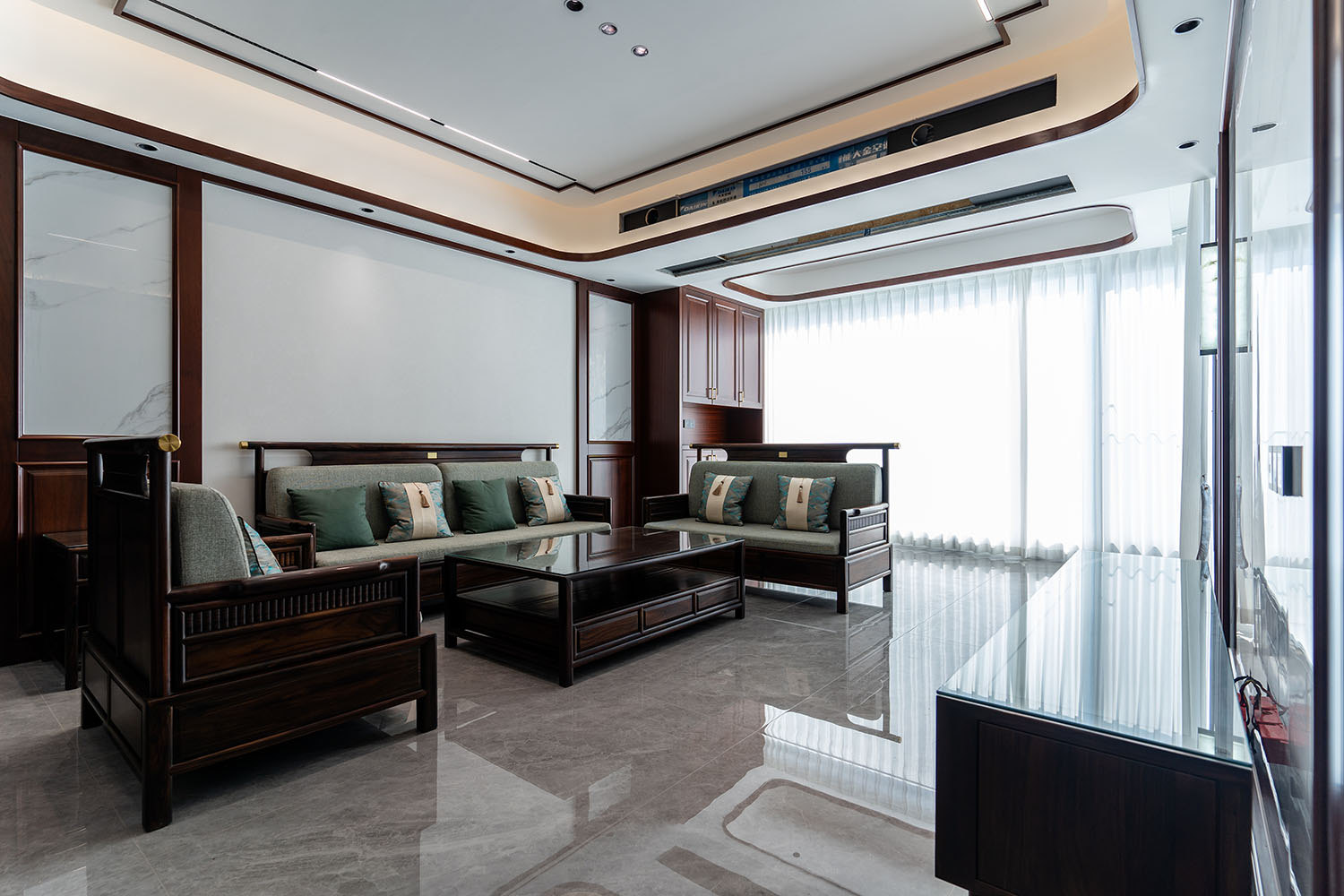 株洲家博整中海国际180㎡ 新中式风格装修赏析